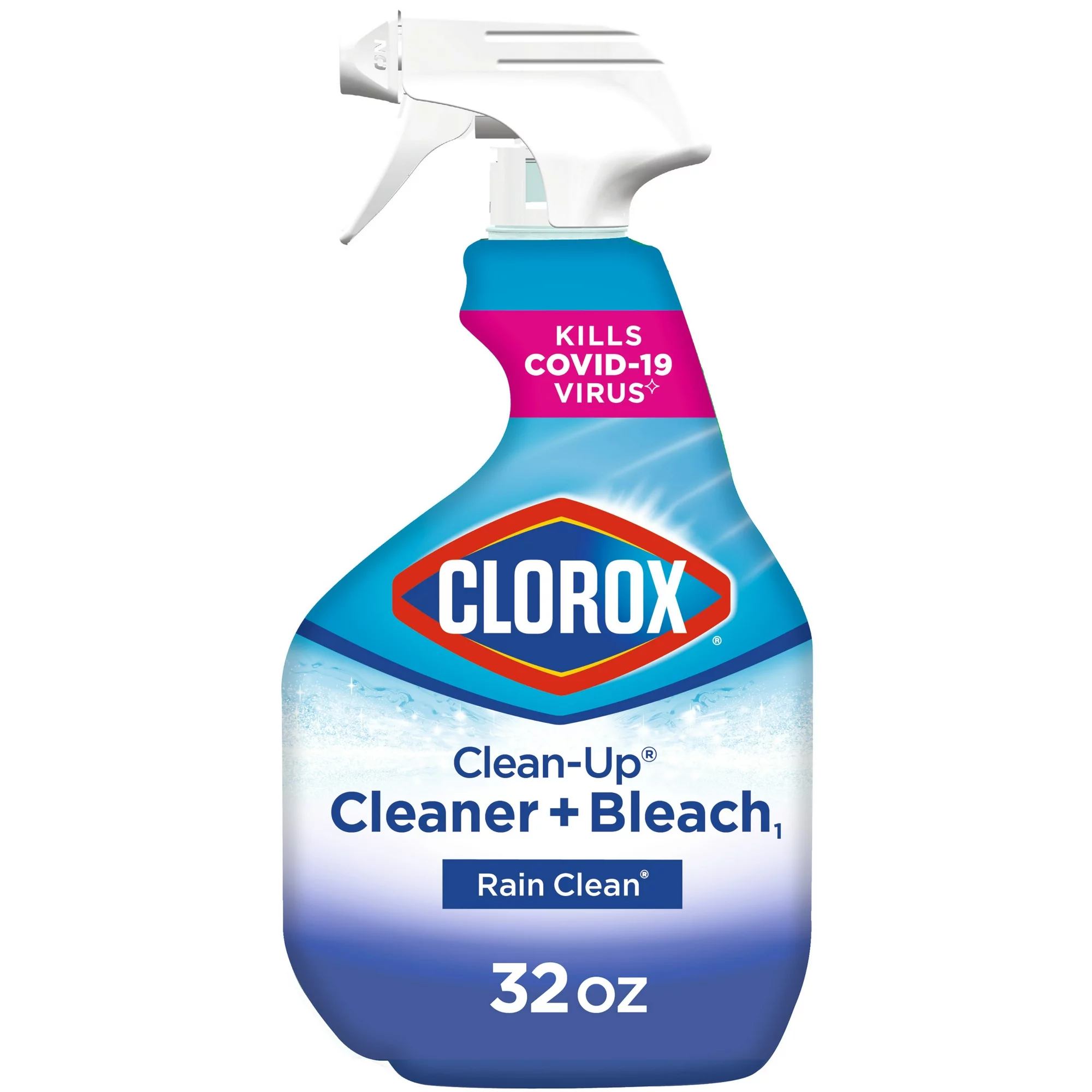 Clorox Clean-Up All Purpose Cleaner with Bleach, Spray Bottle, Rain Clean,  32 oz – Efivez